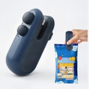 ttttt 2 in 1 Rechargeable Mini Plastic Bag Sealing Machine