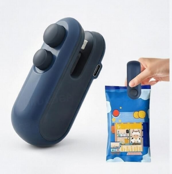 2 in 1 Rechargeable Mini Plastic Bag Sealing Machine