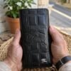 1 Black Color Long Leather Wallet