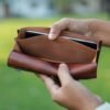 WhatsApp Image 2026-09-30 at 11.25.33 AM Classic Genuine Cow Leather Chocolate Color Wallet