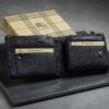 Black Color Short Leather Wallet