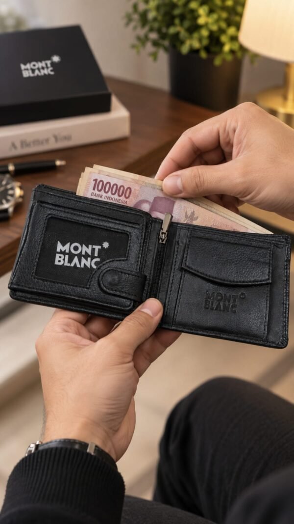 mont Mont Blanc Original Leather Wallet